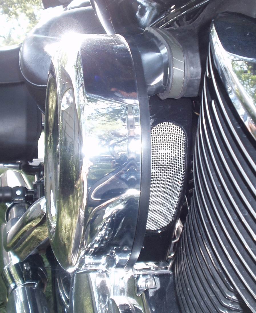 Yamaha v star 1100 air best sale filter cover